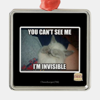 Adorno Metálico Soy invisible