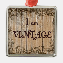 Adorno Metálico Soy Vintage