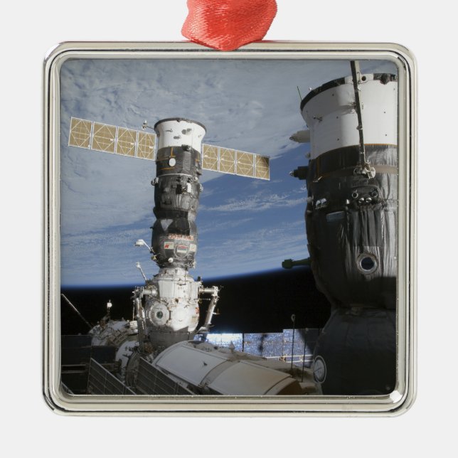 Adorno Metálico Soyuz ruso y las naves espaciales Progress (Frente)