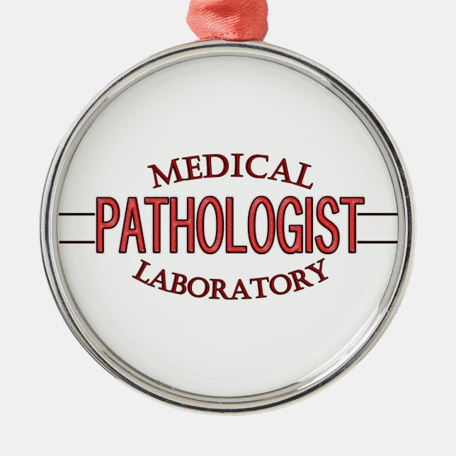 ADORNO METÁLICO SPECIALIST PATHOLOGIST MEDICAL LABORATORY (Frente)