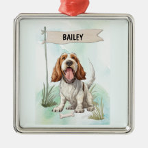 Spinone Italiano Acuarela Perro Personalizado