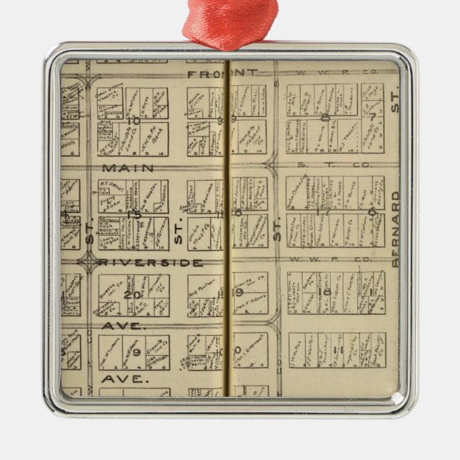 Adorno Metálico Spokane (Frente)