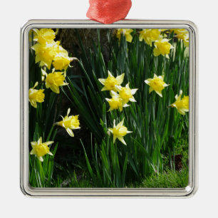 Adorno Metálico Spring Daffodils