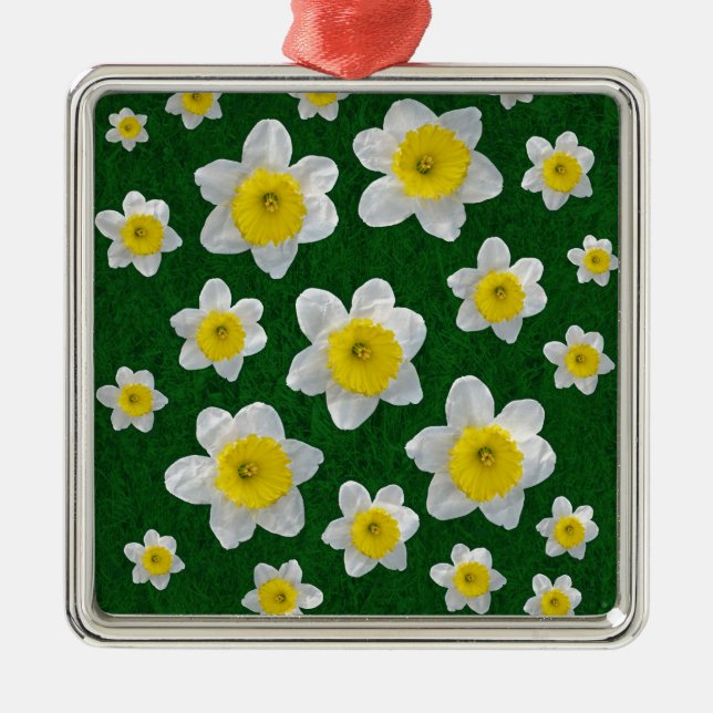 Adorno Metálico Spring Daffodils (Frente)