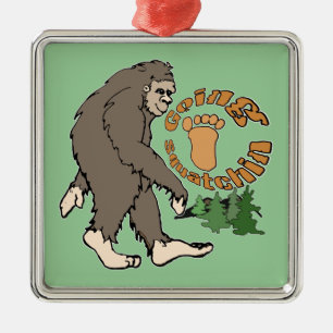 Adorno Metálico Squatchin que va