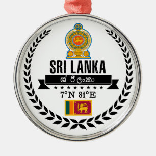 Adorno Metálico Sri Lanka