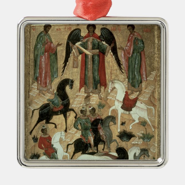 Adorno Metálico SS. Florus y Laurus (Frente)