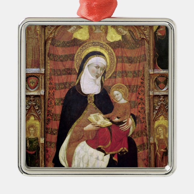 Adorno Metálico St Anne y la Virgen (Frente)