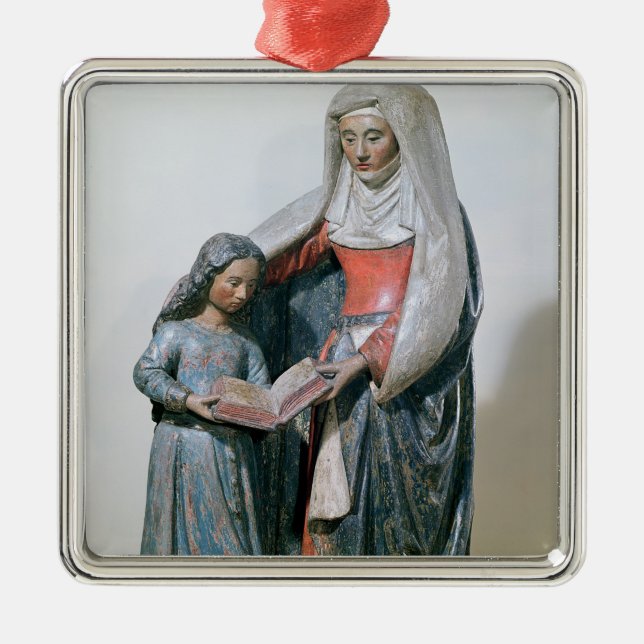 Adorno Metálico St Anne y la Virgen, 1500-30 (Frente)
