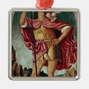 Adorno Metálico St Christopher