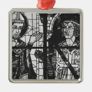 Adorno Metálico St Denis que da el oriflamme al caballero clemente