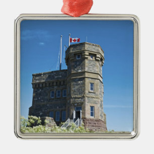 Adorno Metálico St. John's, Terranova, Canadá, Cabot Tower,