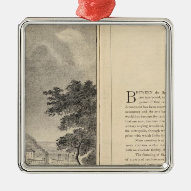 Adorno Metálico St. Louis, 1832 (Frente)