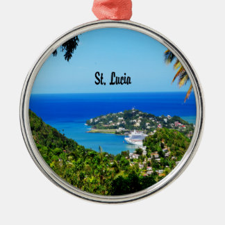 Adorno Metálico St Lucia