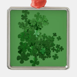 Adorno Metálico St. Patrick's Day Shamrock