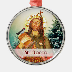 Adorno Metálico St. Rocco - San Rocco - Plantilla St. Roch