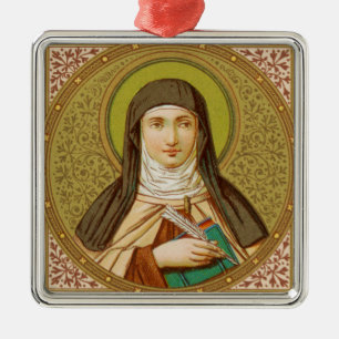 Adorno Metálico St. Teresa de Ávila (SNV 27) Premium Square