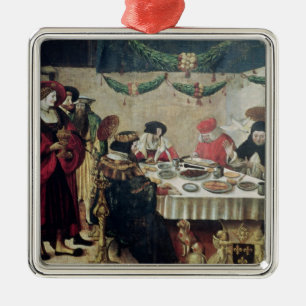 Adorno Metálico St Thomas Aquinas y Louis IX