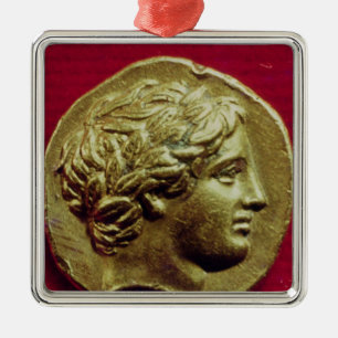 Adorno Metálico Stater del rey de Philip II de Macedonia