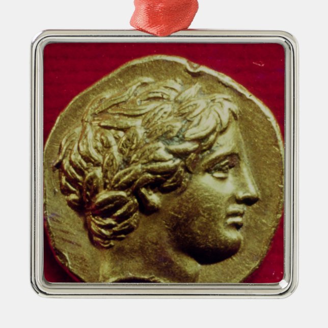 Adorno Metálico Stater del rey de Philip II de Macedonia (Frente)