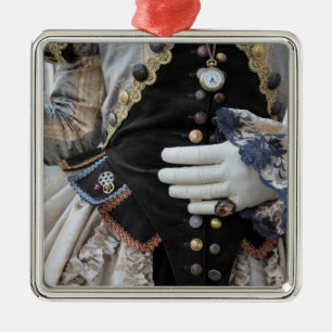 Adorno Metálico Steampunk bodice, Carnaval, Venecia