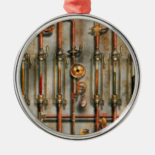 Adorno Metálico Steampunk - El colector de lubricación