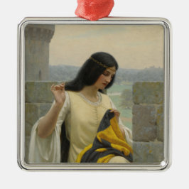 Adorno Metálico Stitching the Standard Flag (Mujer medieval)