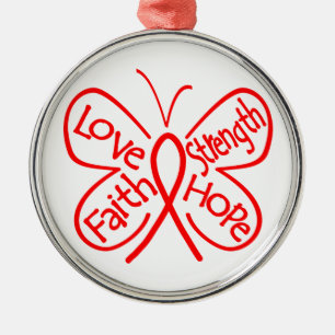 Adorno Metálico Stroke Butterfly Inspiring Words