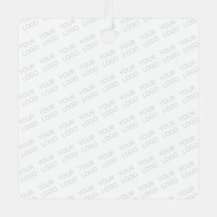 Adorno Metálico Su logotipo se ha iluminado y repetido automáticam