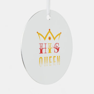 Adorno Metálico Su Reina