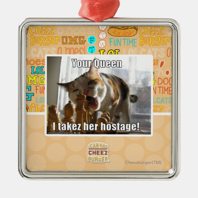 Adorno Metálico Su reina, takez de I su rehén (Frente)