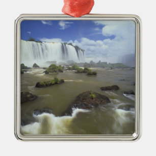 Adorno Metálico Sudamérica, Brasil, Cataratas del Iguaçu. Imponent