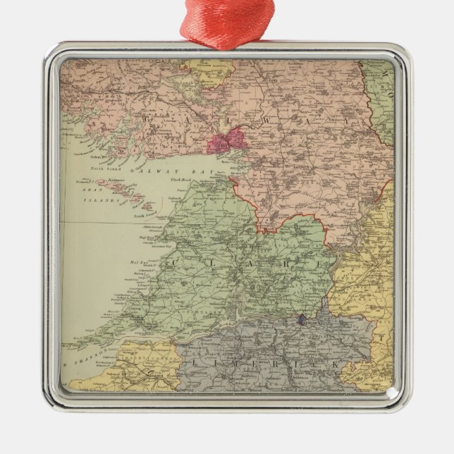 Adorno Metálico Sudoeste de Irlanda (Frente)