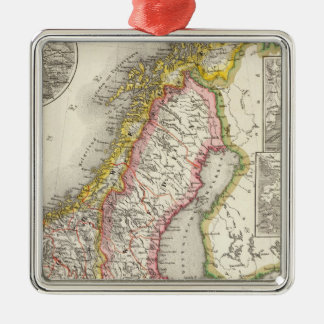 Adorno Metálico Suecia, Noruega 2