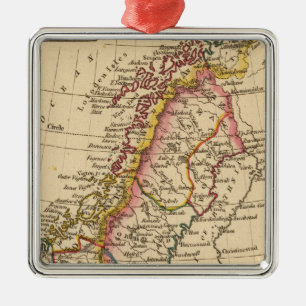 Adorno Metálico Suecia, Noruega 2