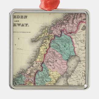Adorno Metálico Suecia Y Noruega