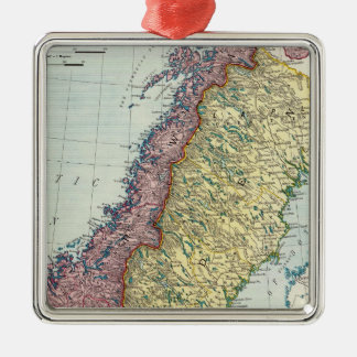 Adorno Metálico Suecia y Noruega 5