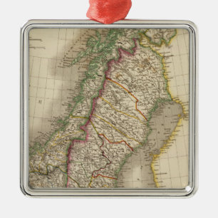 Adorno Metálico Suecia y Noruega 8