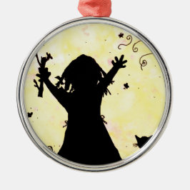 Adorno Metálico Sueña con la magia en la luna