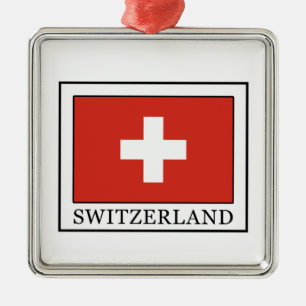Adorno Metálico Suiza
