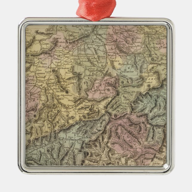 Adorno Metálico Suiza 16 (Frente)