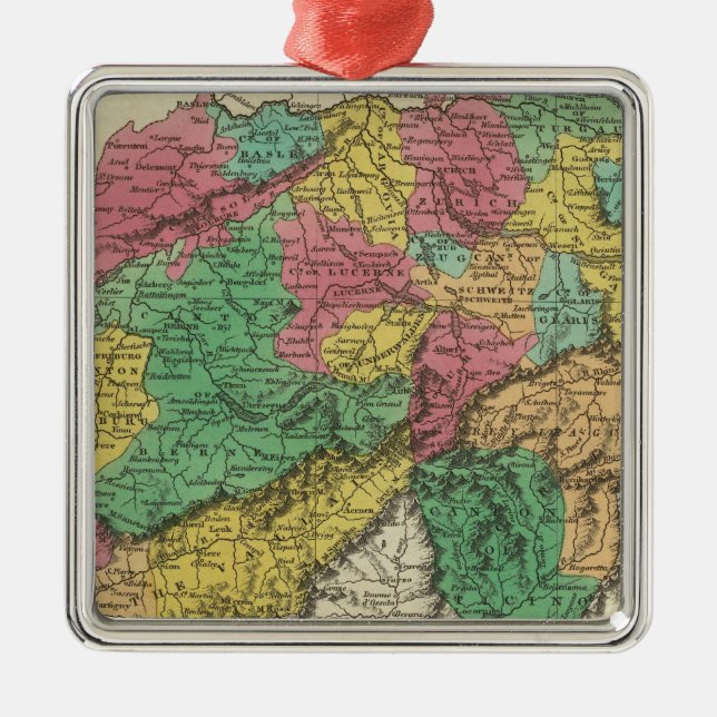 Adorno Metálico Suiza 17 (Frente)