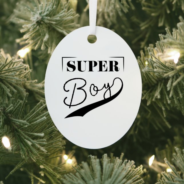 Adorno Metálico Super Boy (in situ)