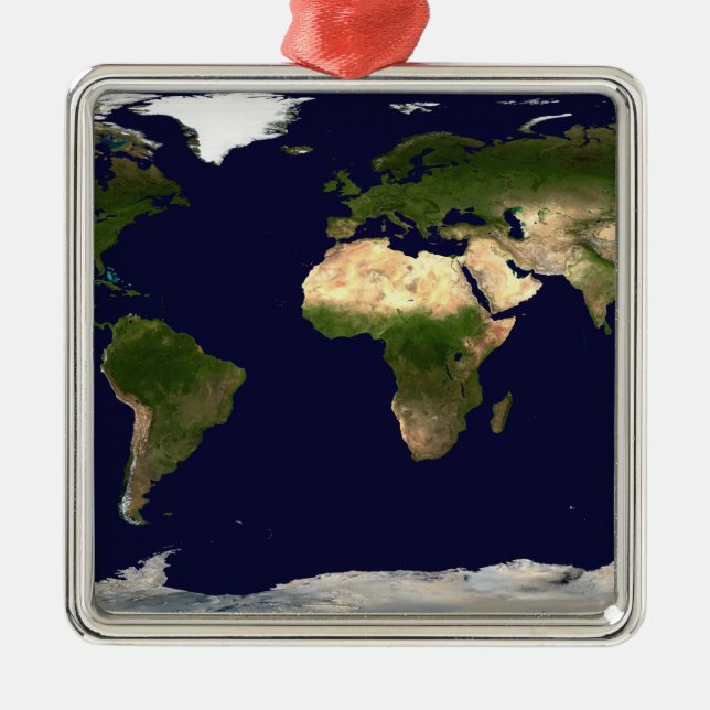 Adorno Metálico Superficie terrestre, agua poco profunda y topogra (Frente)