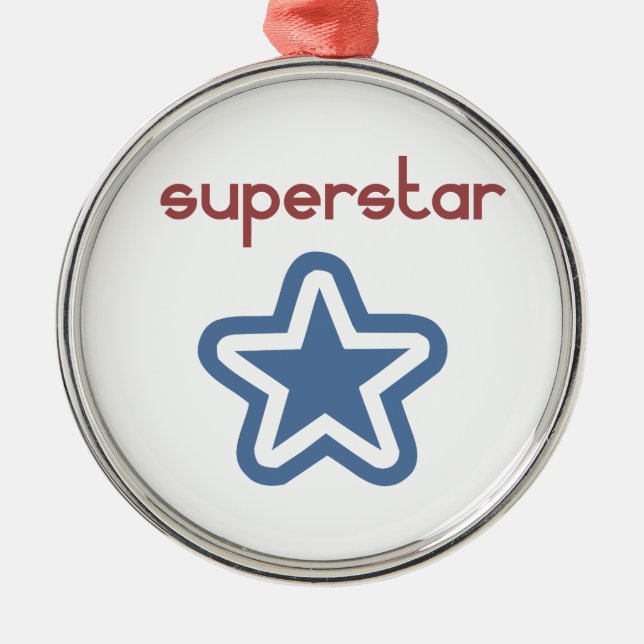 ADORNO METÁLICO SUPERSTAR (Frente)