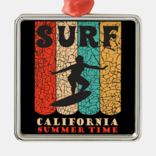 Adorno Metálico Surf California