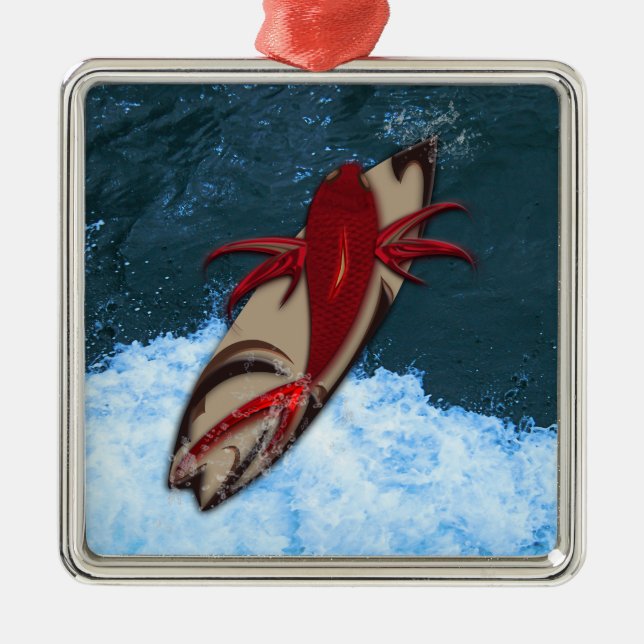 Adorno Metálico Surf's Up (Frente)