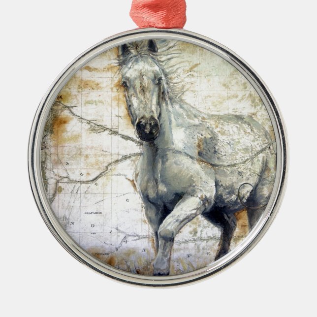 Adorno Metálico Susurros en la estepa (Frente)