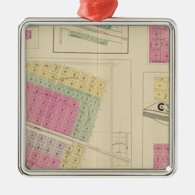 Adorno Metálico Syracuse, Coolidge, el Hudson, loco, Kansas (Frente)