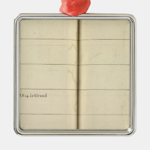 Adorno Metálico Tabla genealógica, Francia 2